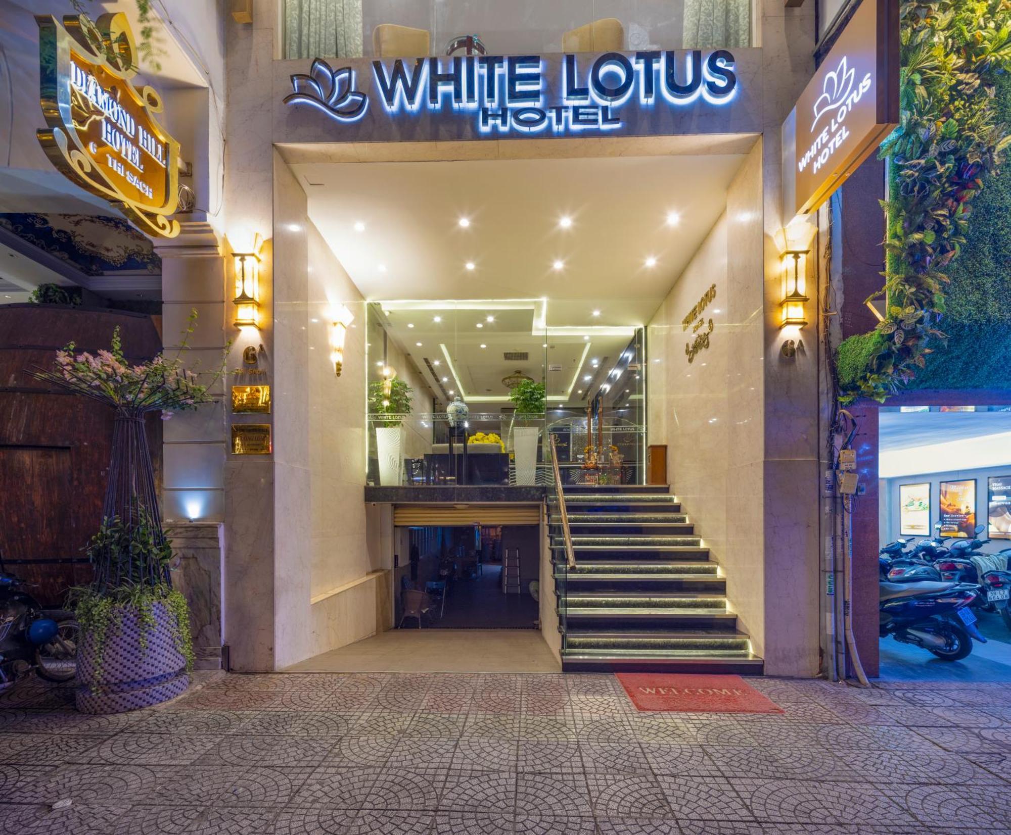 白莲花酒店 胡志明市 外观 照片