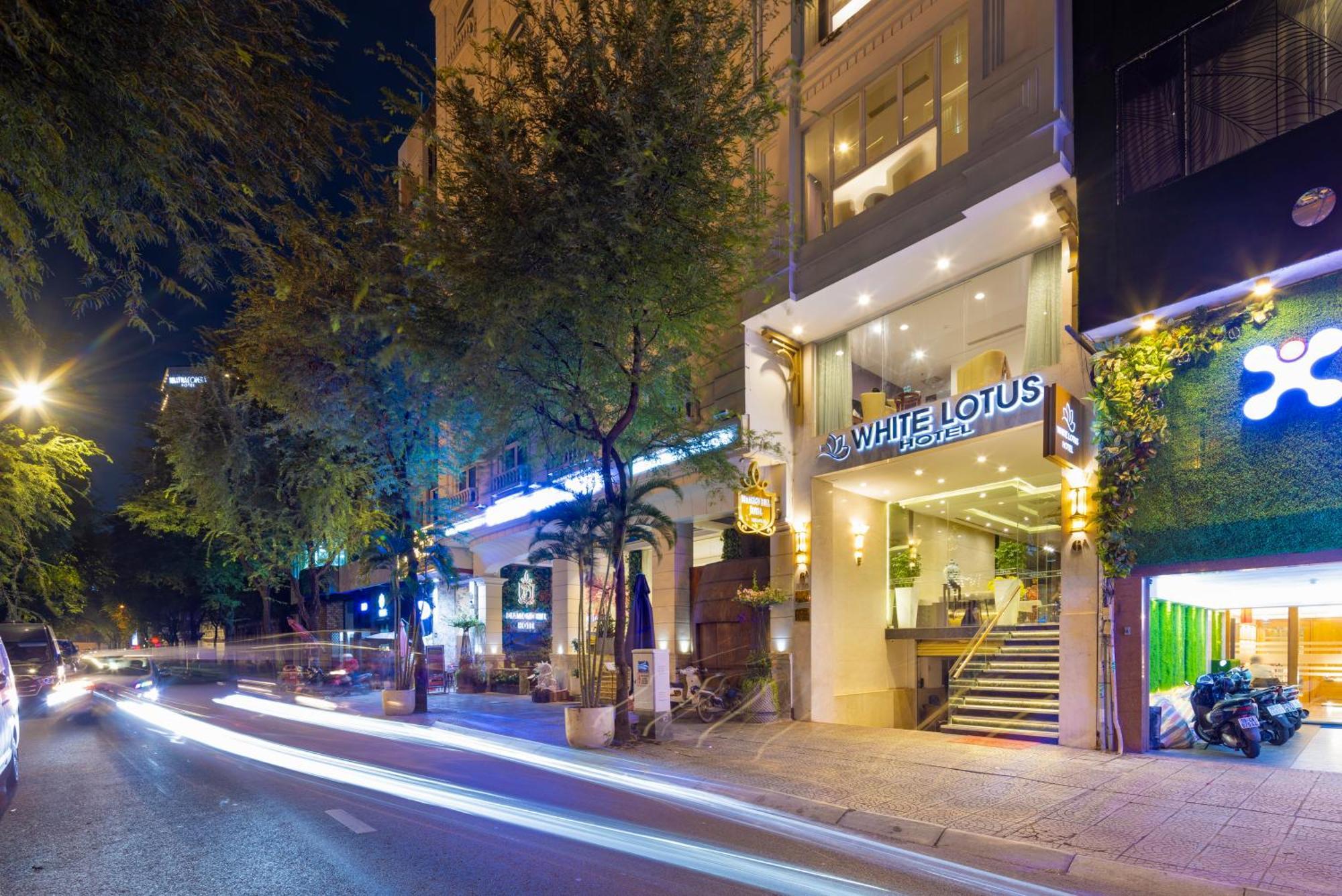 白莲花酒店 胡志明市 外观 照片